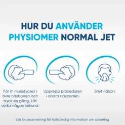 Physiomer Normal Jet & Spray Naturlig Nässkölj Vuxna 135 ml