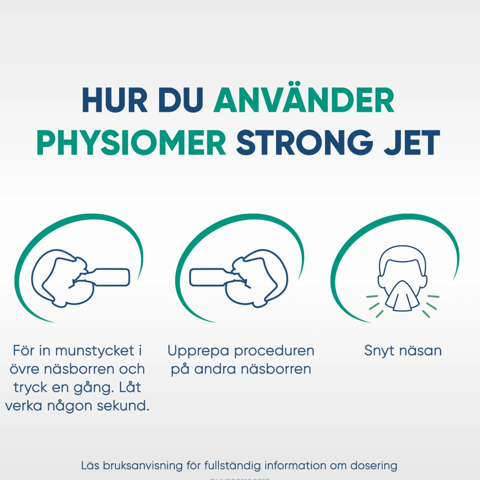 Physiomer Strong Jet Naturlig Nässkölj Näs & Bihålebesvär 210 ml