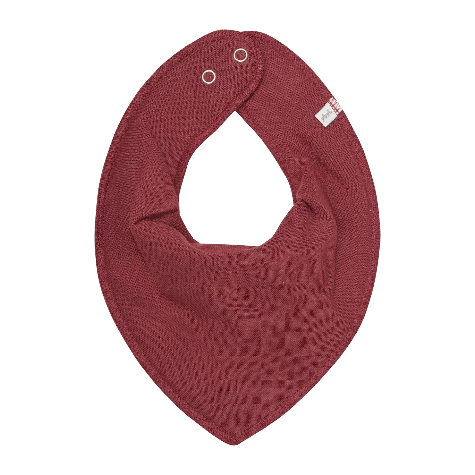 PIPPI Bandana Bib Solid New Maroon Onesize 5 st
