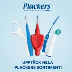 Plackers Dental Brush Mellanrumsborste Blå M (0,6mm) 24 st