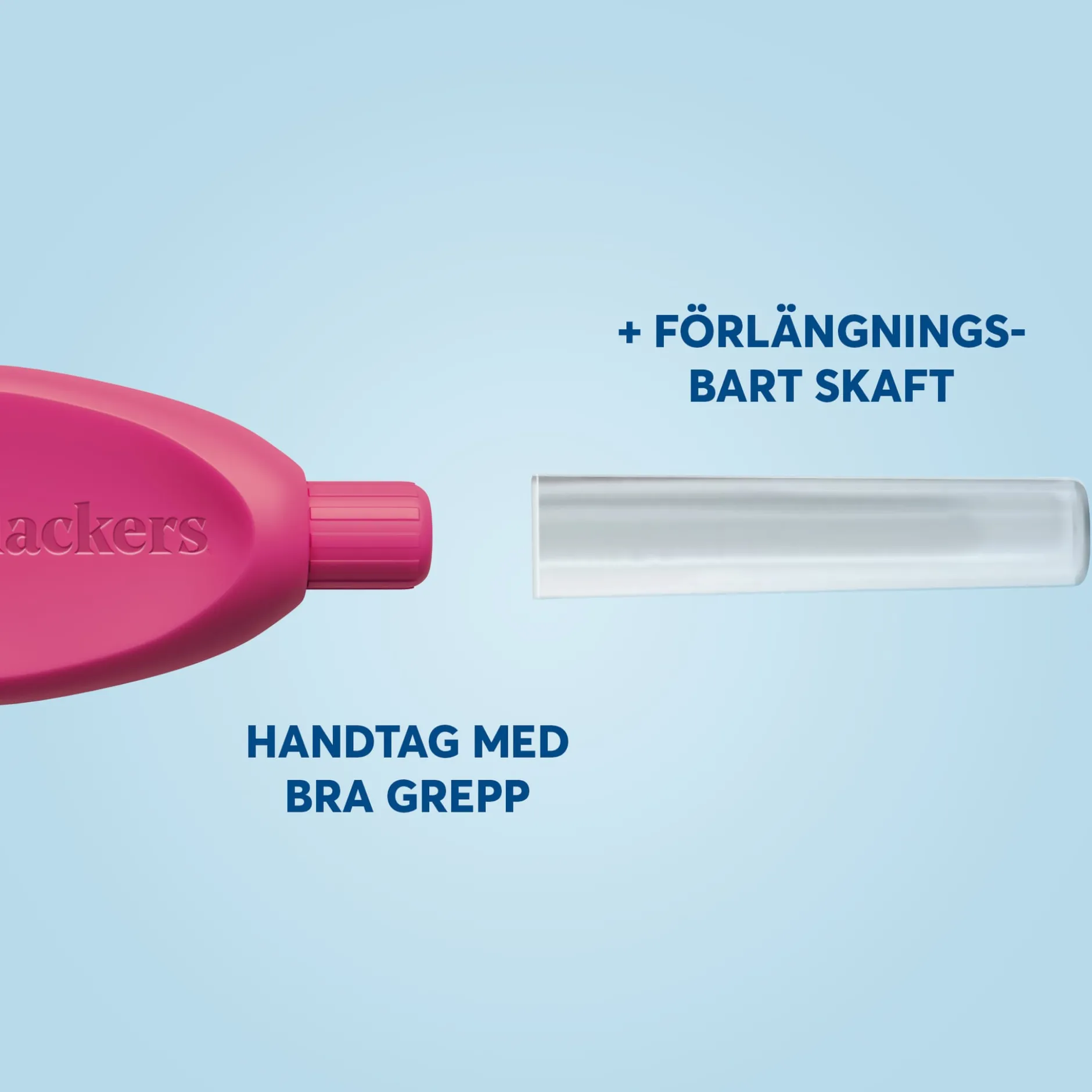 Plackers Gentle Brush Skonsam Mellanrumsborste Rosa XXS (0,4 mm) 6 st