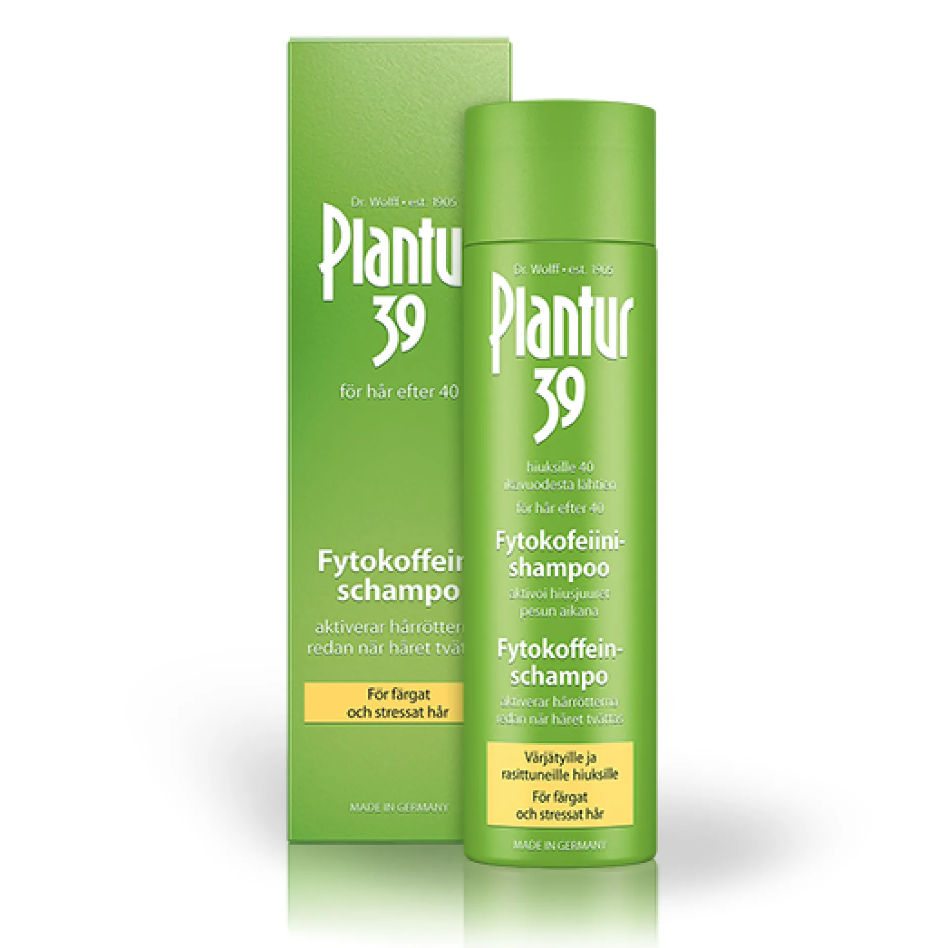 Plantur 39 Fytokoffein Schampo Färgat Hår 250 ml
