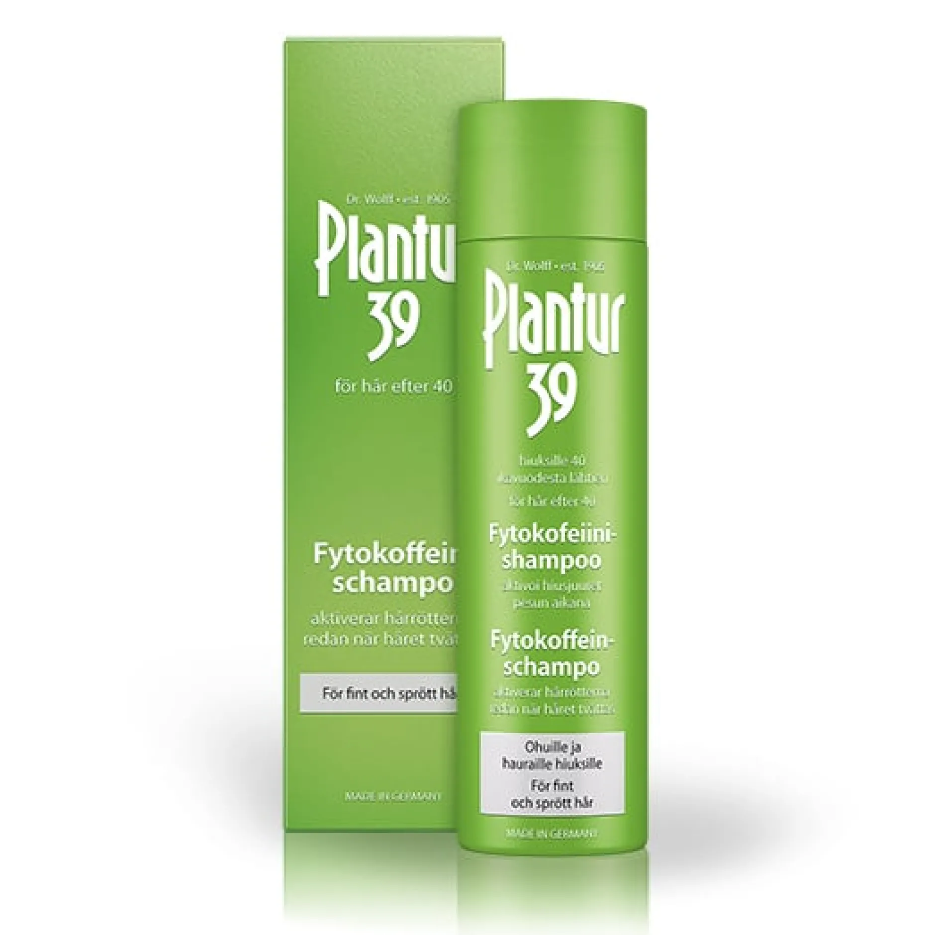 Plantur 39 Fytokoffein Schampo Fint Sprött 250 ml