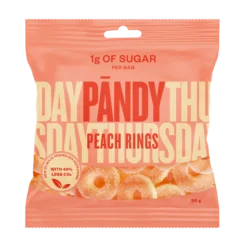 Pändy Candy Peach Rings 50g