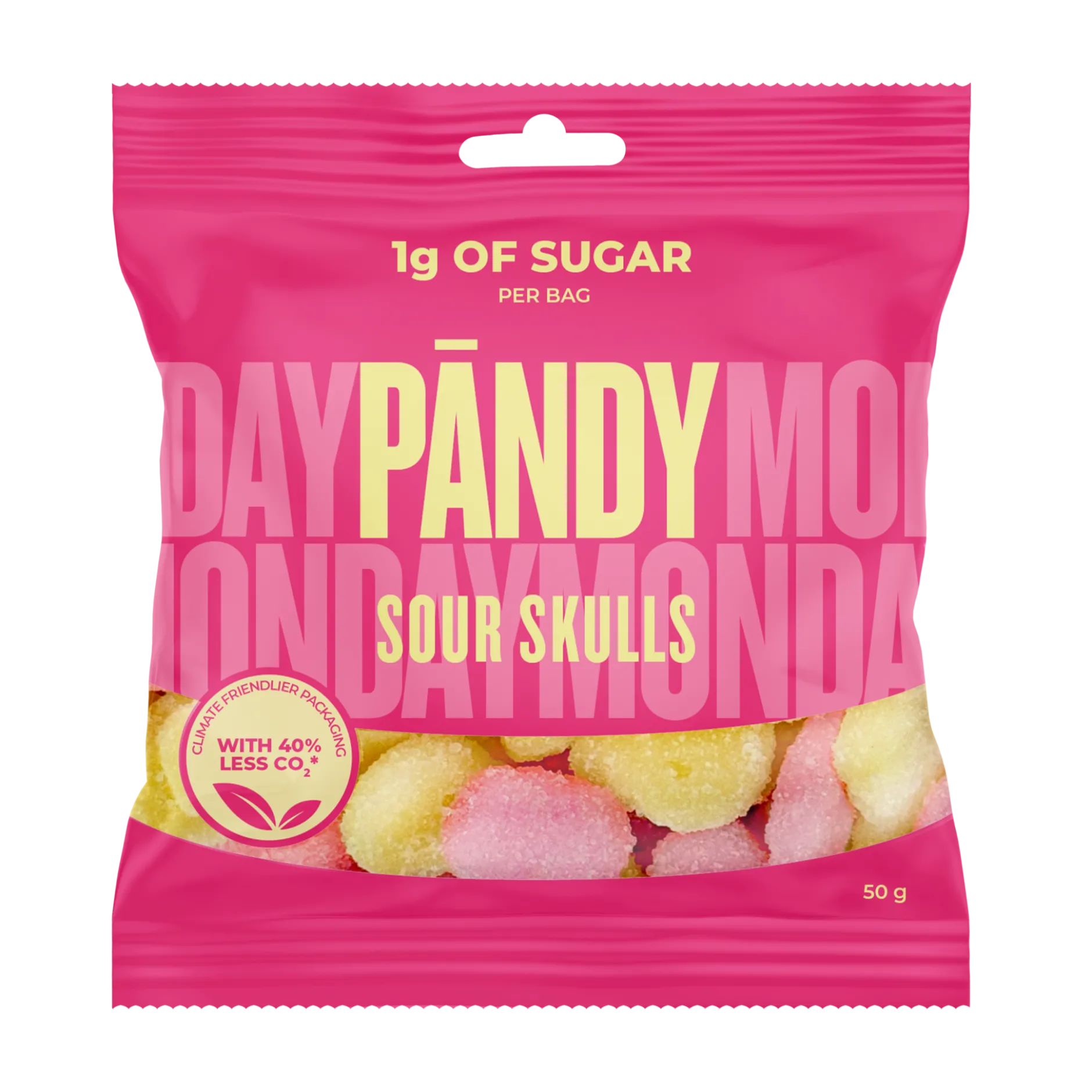 Pändy Candy Sour Skulls 50 g