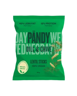 Pändy Lentil Chips Dill & Chive 50g