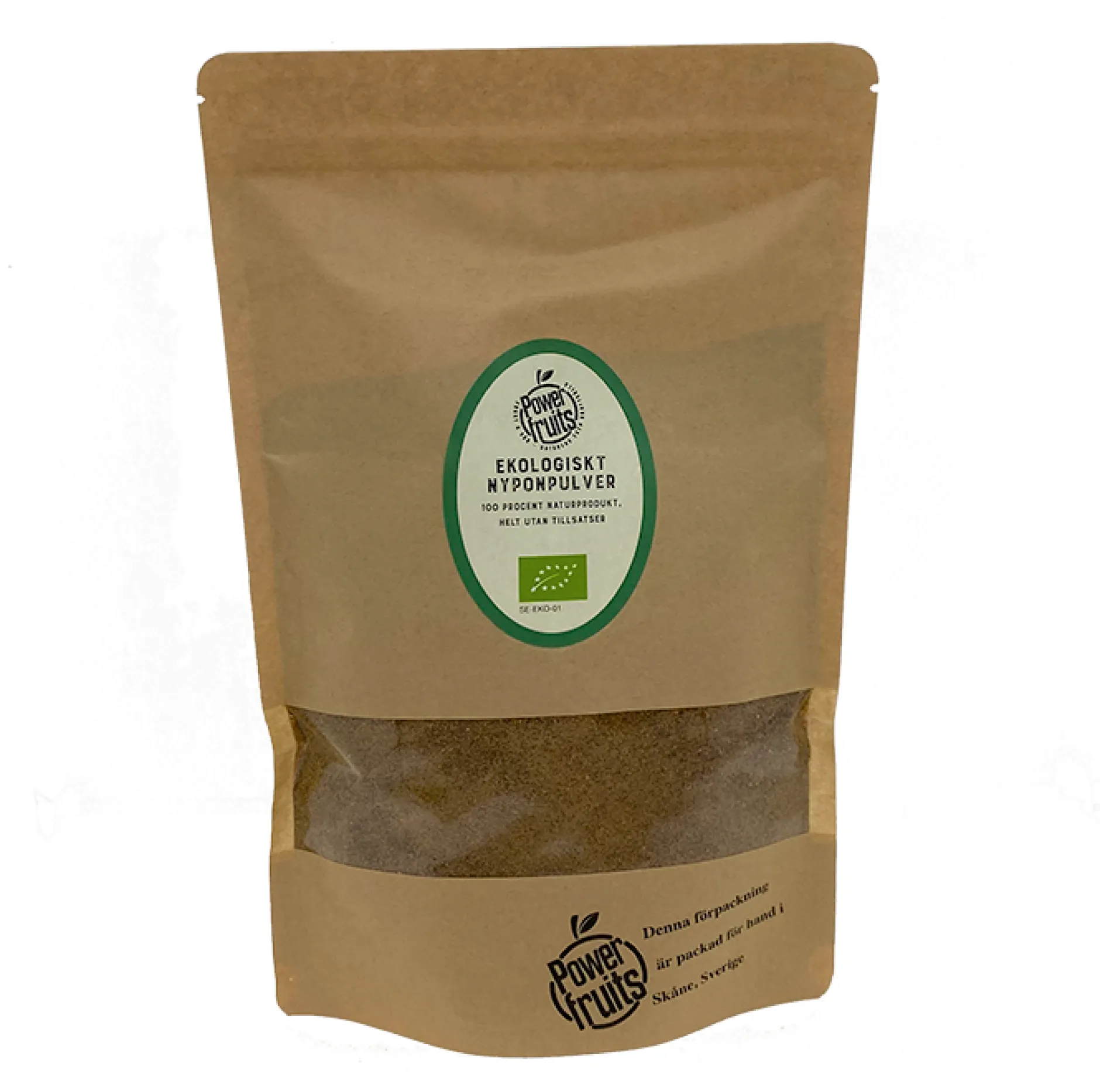 Powerfruits Nyponpulver Eko 500 g