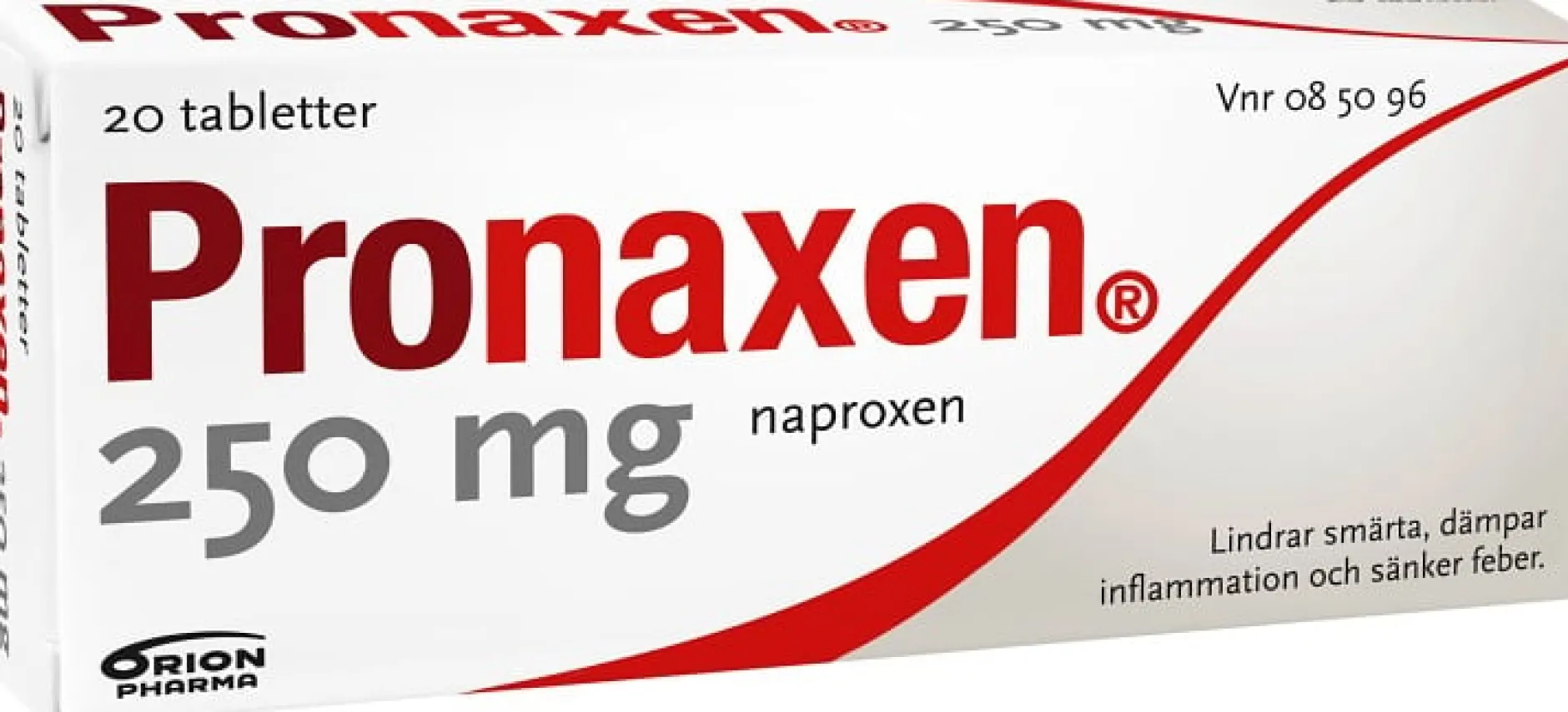 Pronaxen 250 mg Naproxen 20 tabletter