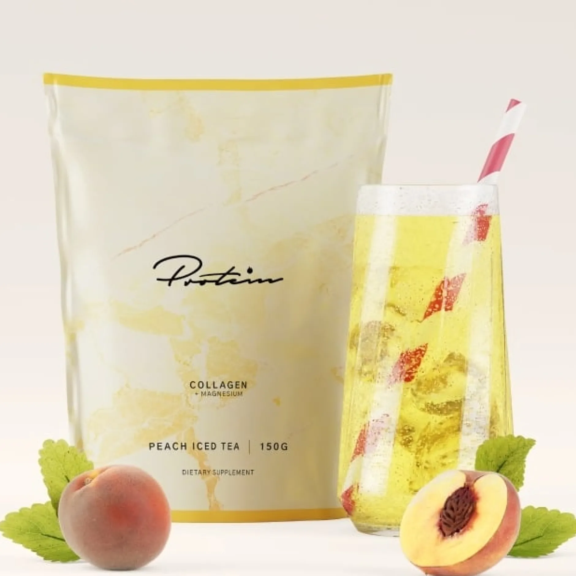Protein.com Kollagen Peach Ice Tea 150 g