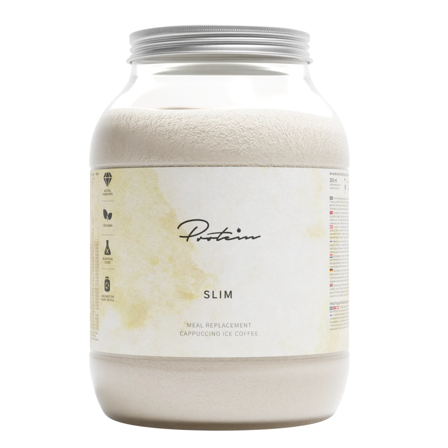 Protein.com Slim Måltidsersättning Cappuccino Ice Coffee 1200 g