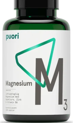 Puori M3 Magnesium 120 kapslar