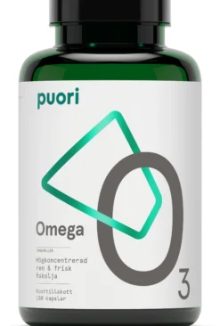 Puori O3 Omega-3 80% 2000 mg 180 kapslar