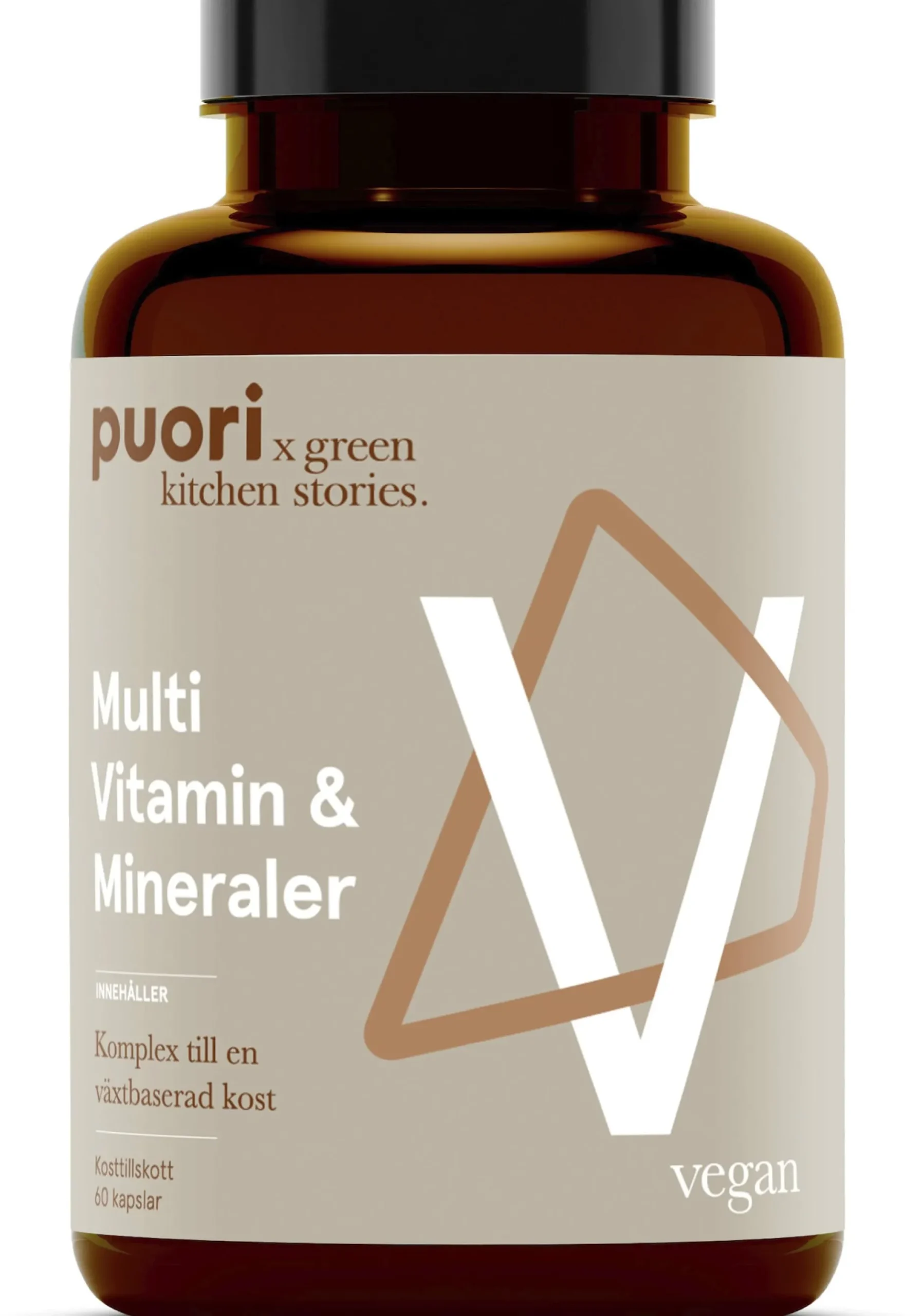 Puori V Multi Vitamin & Mineraler 60 kapslar