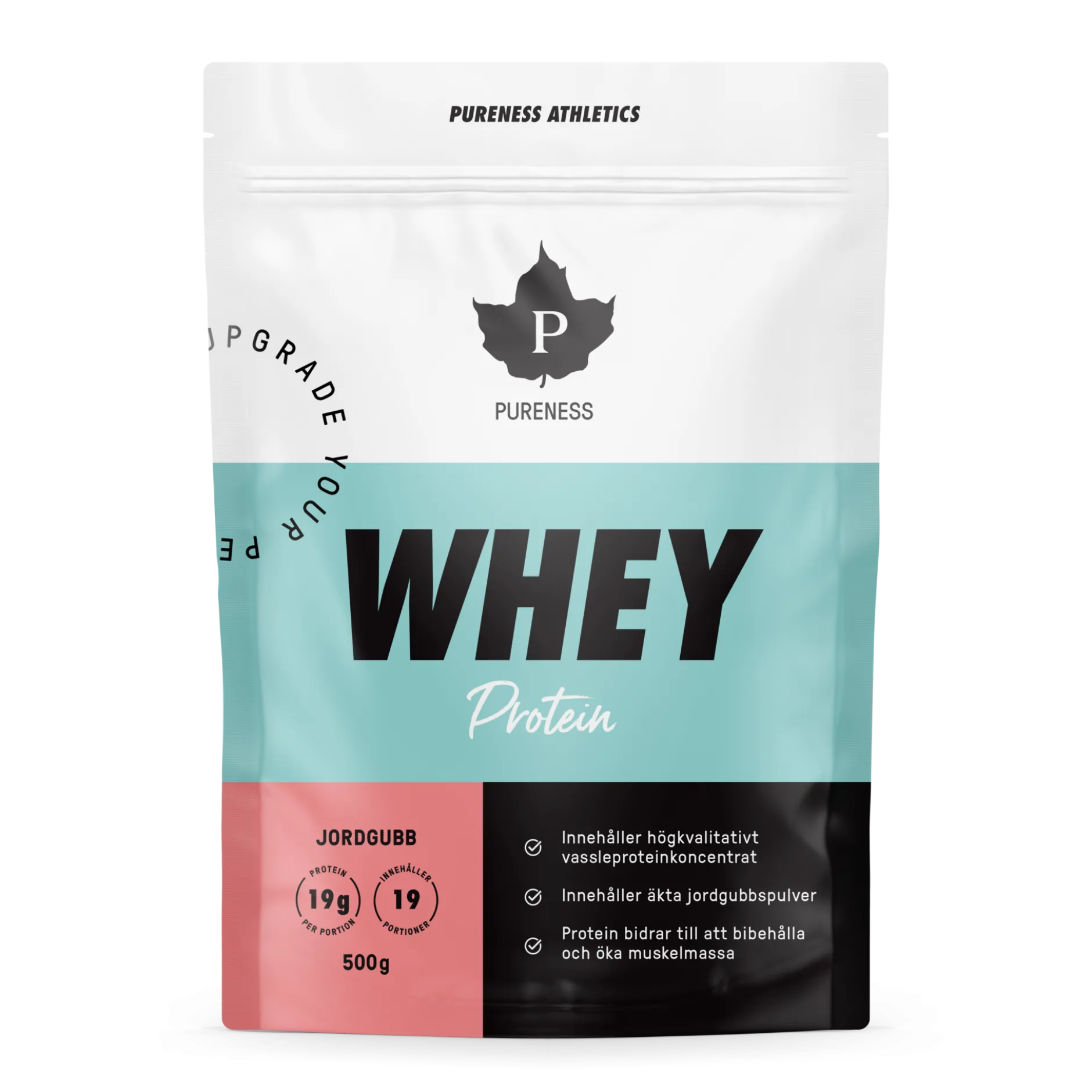 Pureness Athletics Whey Protein Jordgubb 500 g