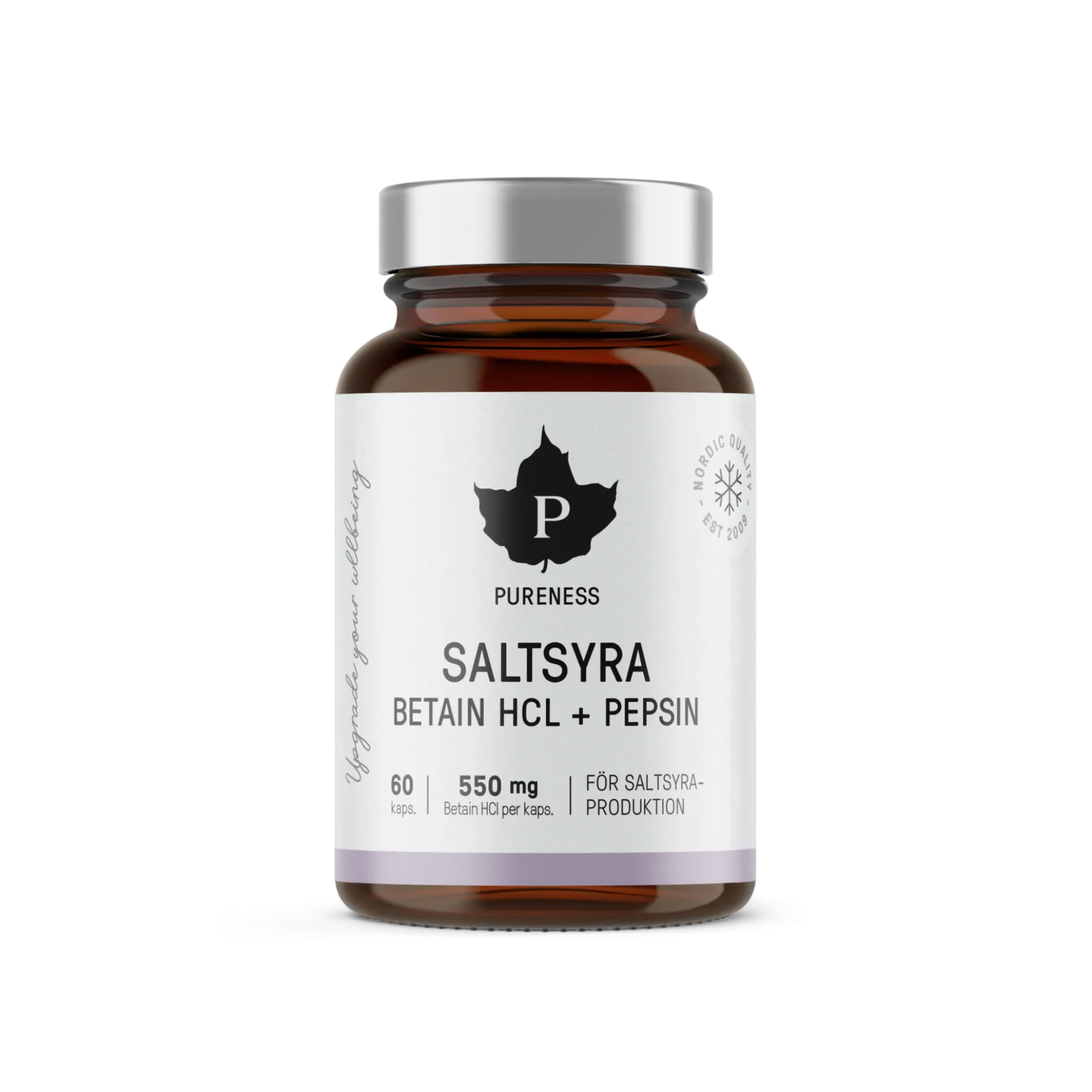 Pureness Beteine HCL Saltsyra 60 st