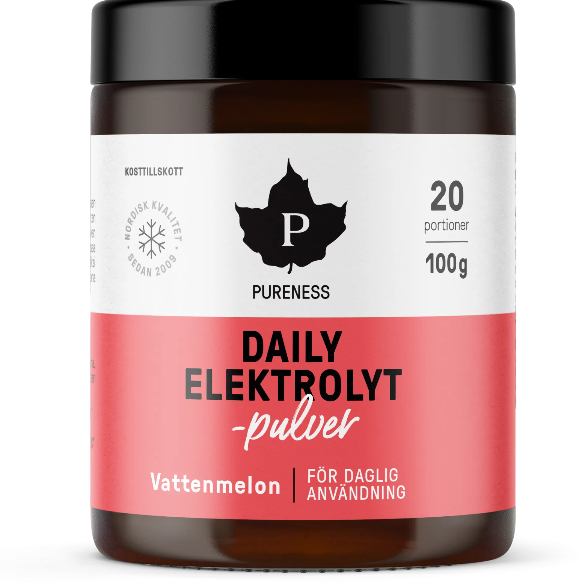 Pureness Daily Elektrolytpulver Vattenmelon - 100 g