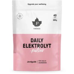 Pureness Daily Elektrolytpulver Jordgubb 200 g