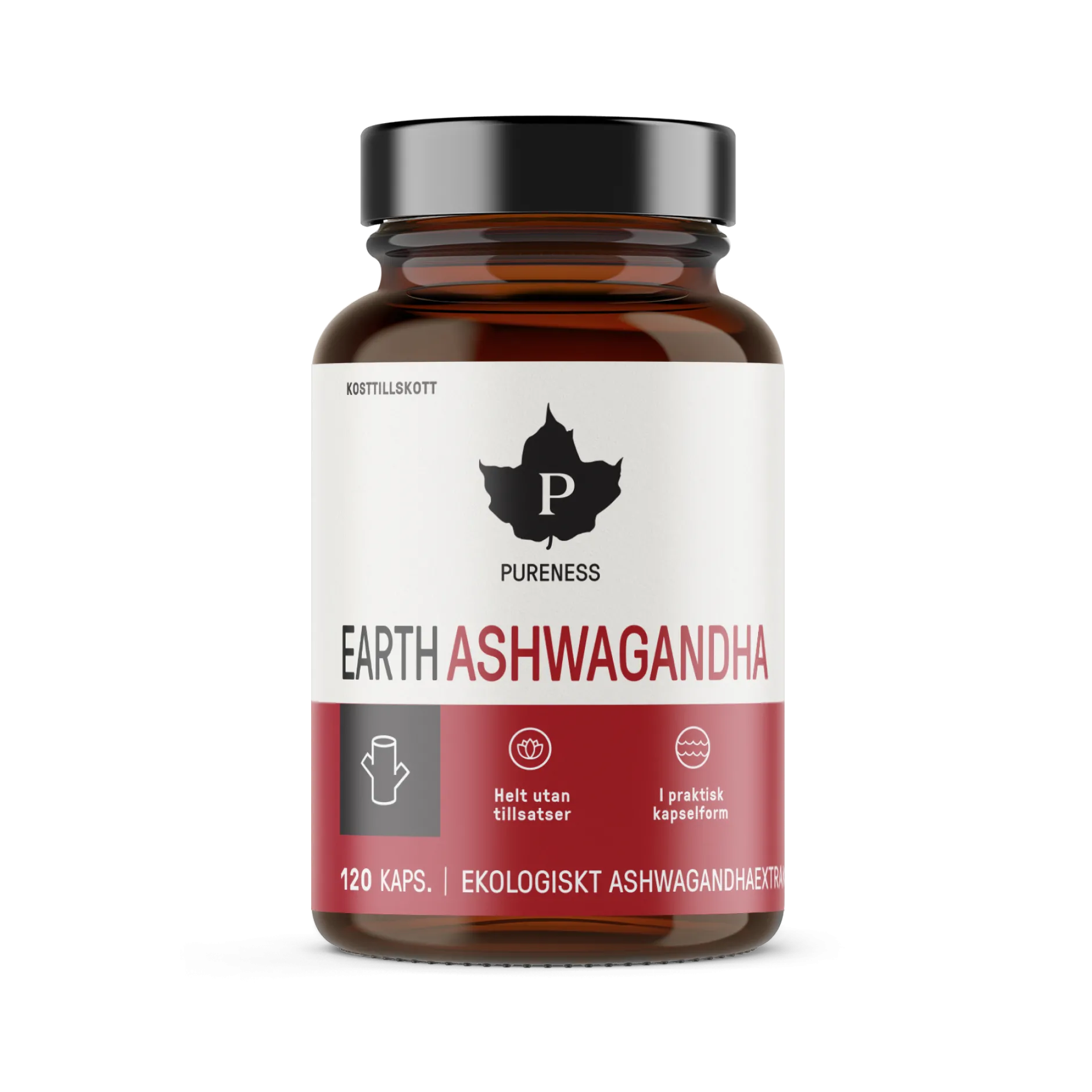 Pureness Earth Ashwagandha 120 kapslar