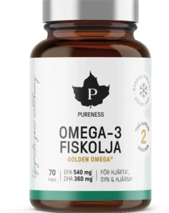 Pureness Omega-3 Fiskolja 70 kapslar