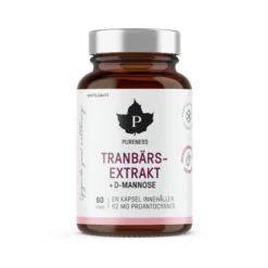 Pureness Tranbär + D-monnose 60 kapslar
