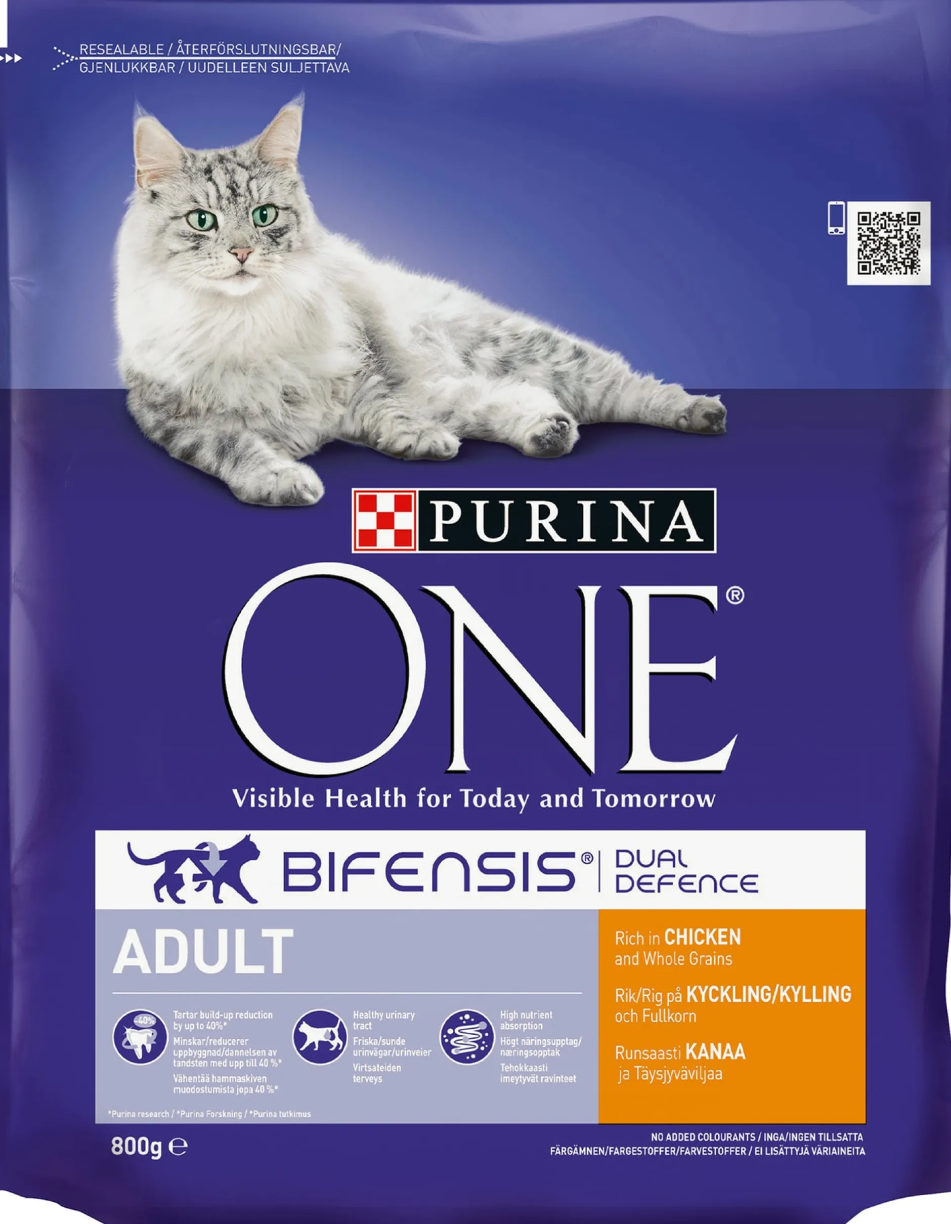 Purina One Kattmat Adult Kyckling 800 g