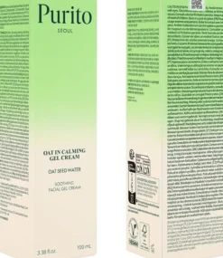 PURITO Oat-in Calming Gel Cream 100 ml
