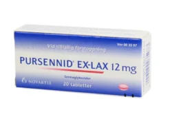 Pursennid Ex-lax 12 mg tabletter