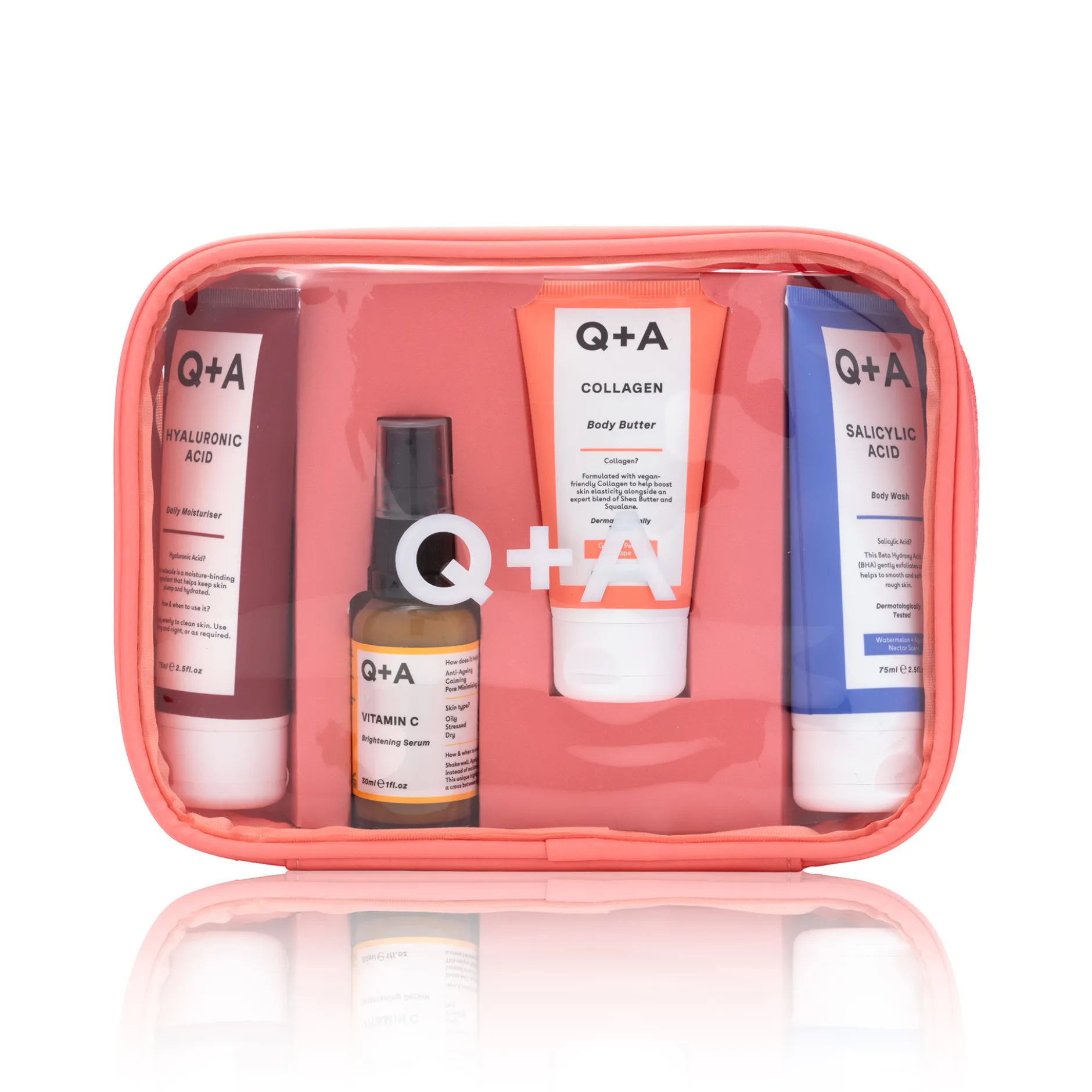 Q+A Travel Treats Gift Set 230 ml