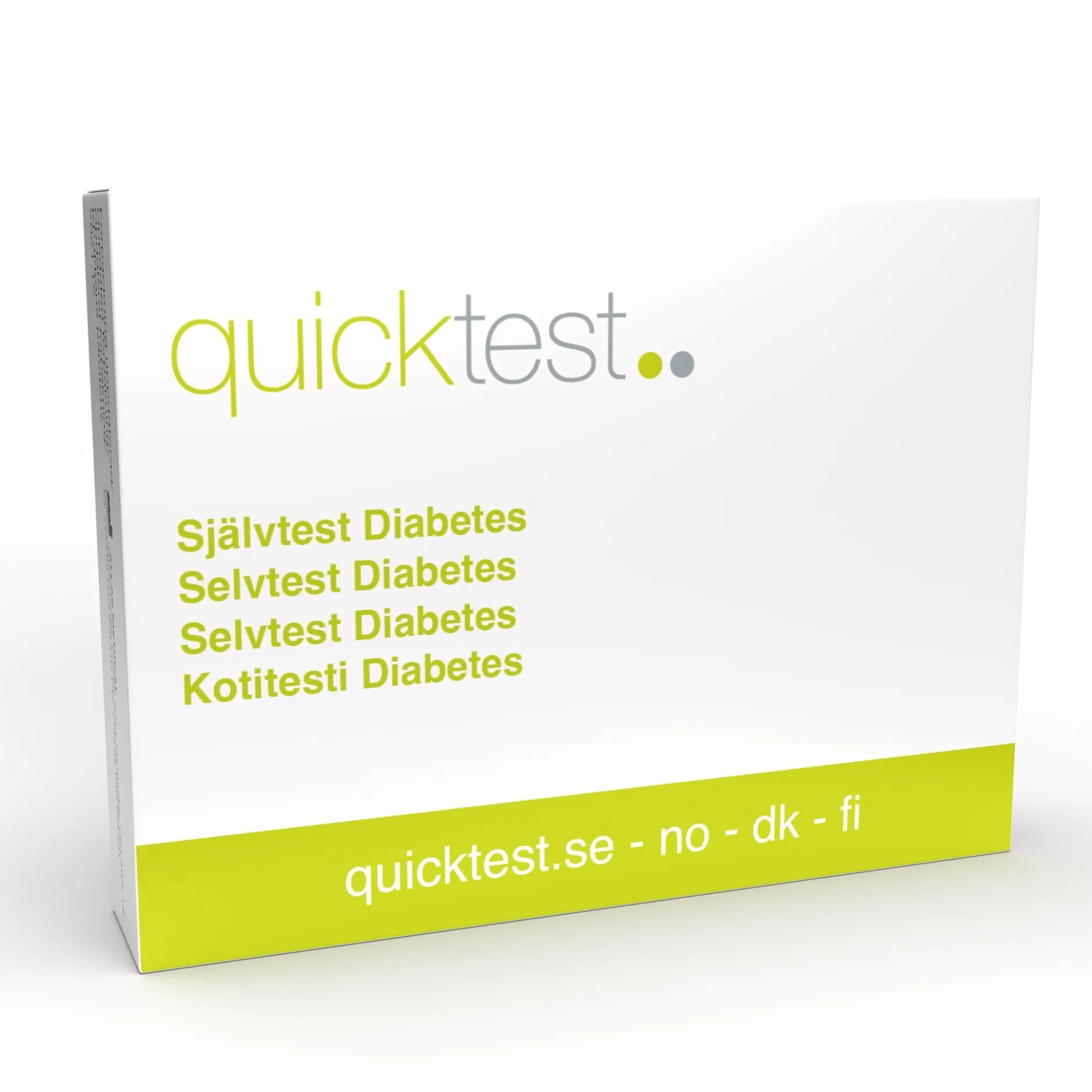 Quicktest Diabetestest 2 st