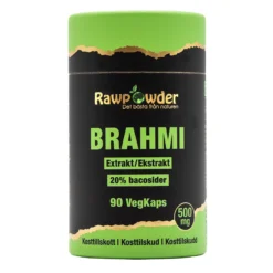 Rawpowder Brahmi Extrakt 500 mg 90 kapslar