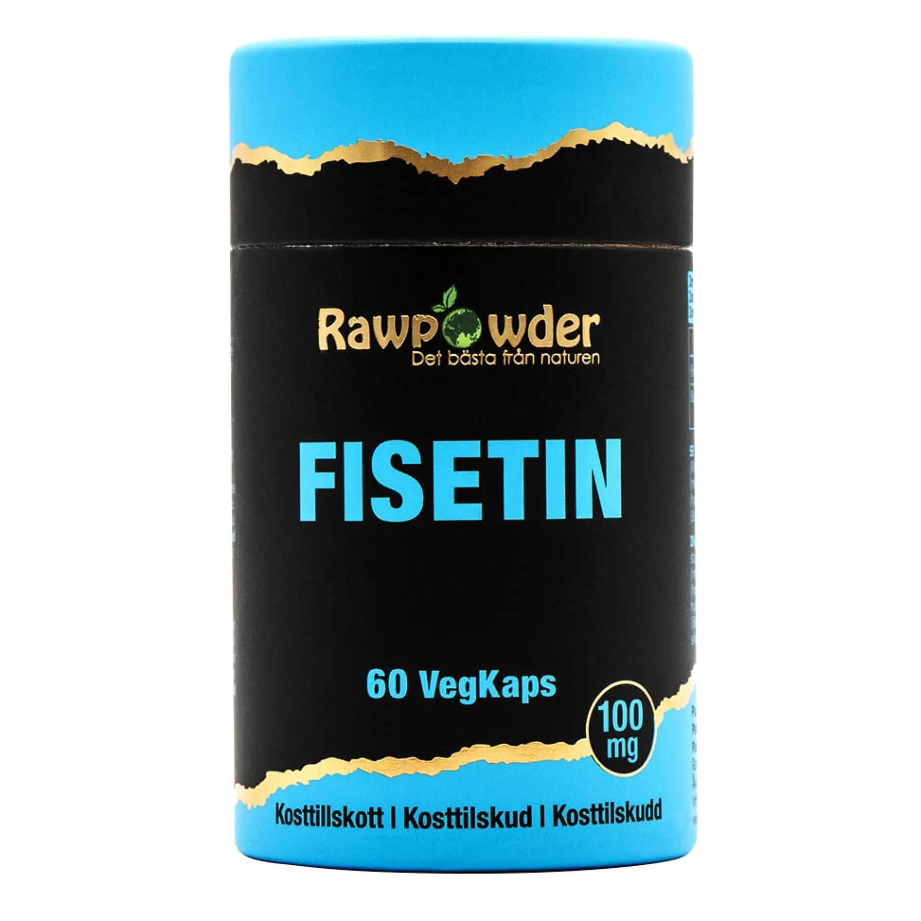 Rawpowder Fisetin 100 mg 60 kapslar