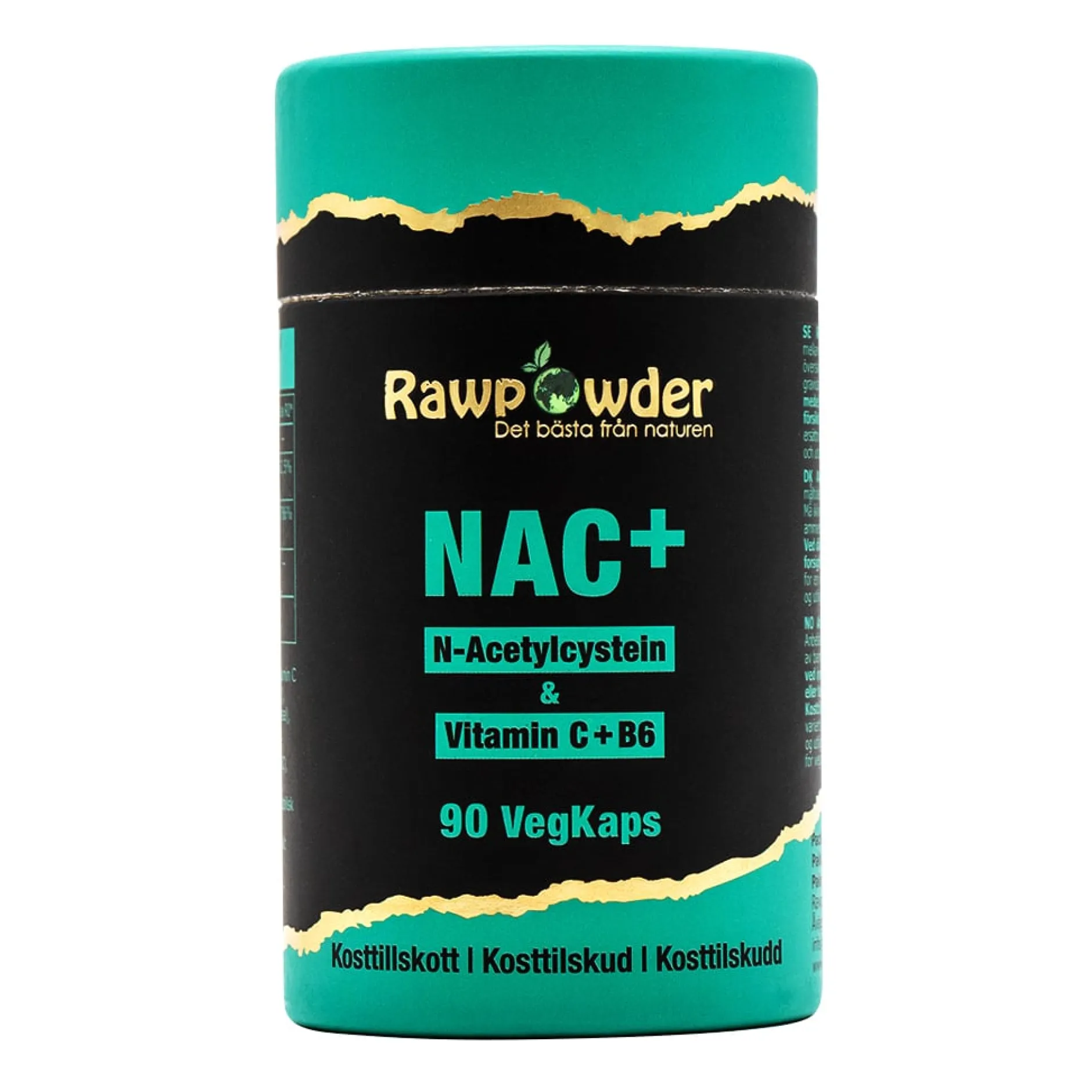 Rawpowder NAC+ 90 kapslar