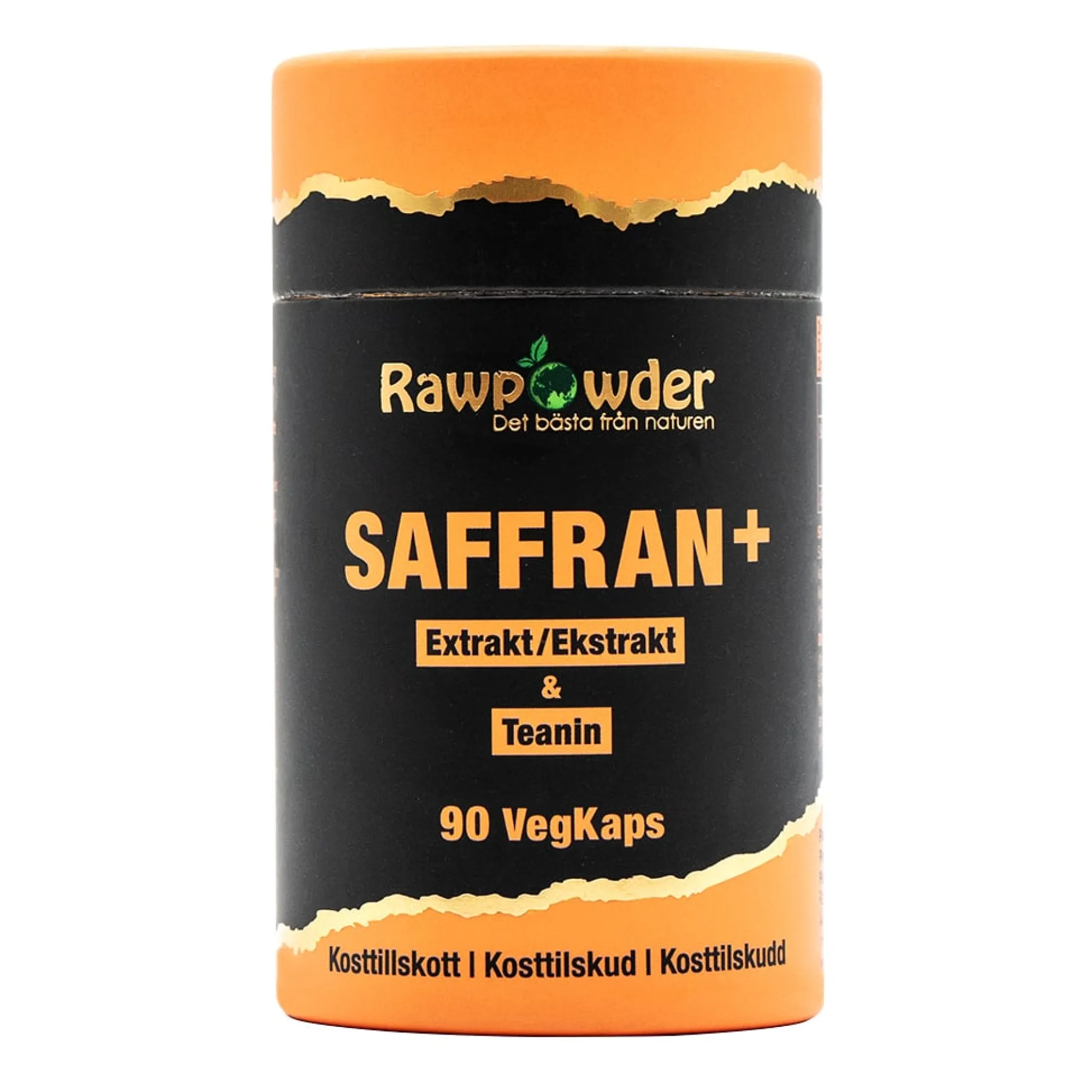 Rawpowder Saffran+ Extrakt 90 kapslar