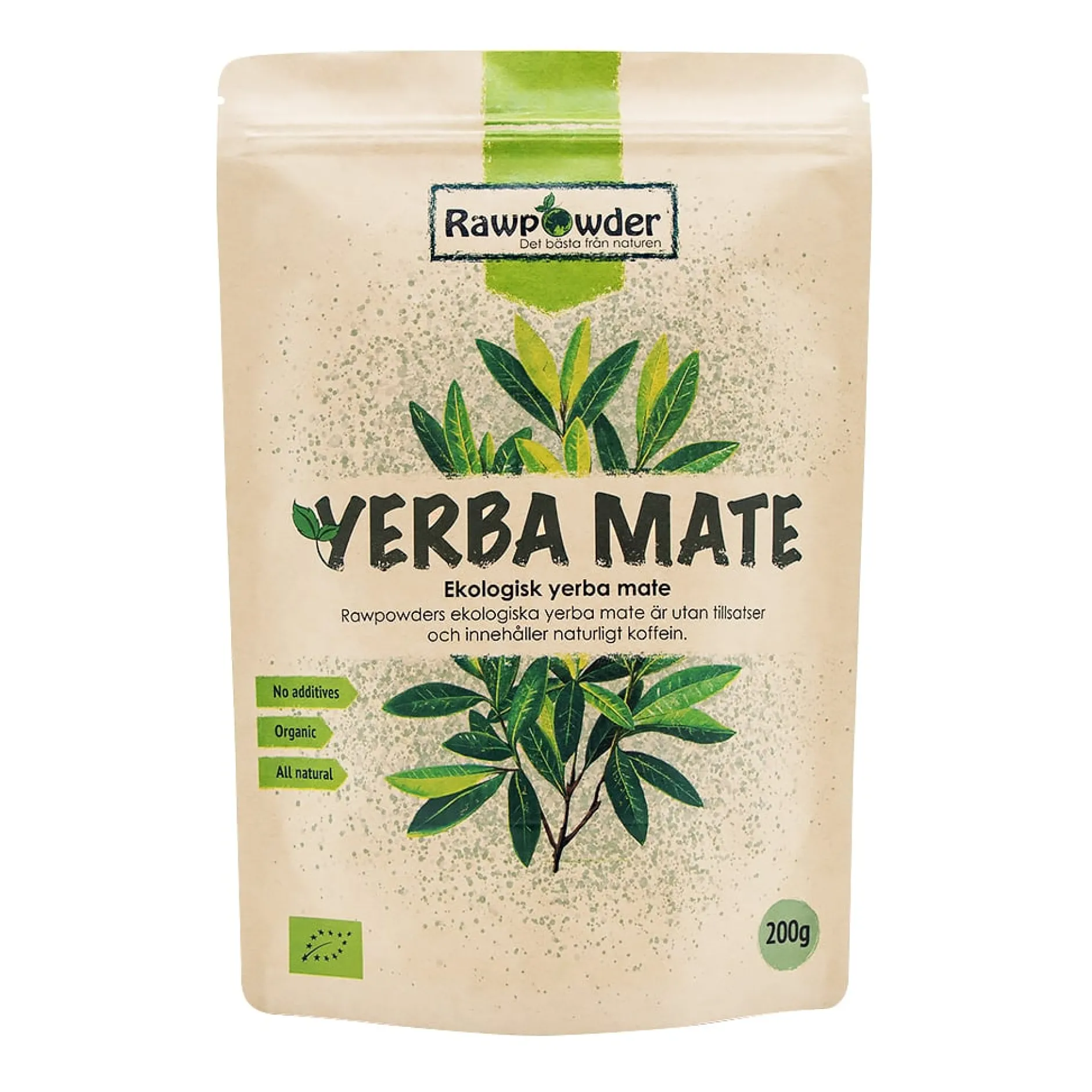 Rawpowder Yerba Mate 200 g EKO