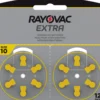 Rayovac Extra Hörapparatsbatterier 10 Gul 12 st