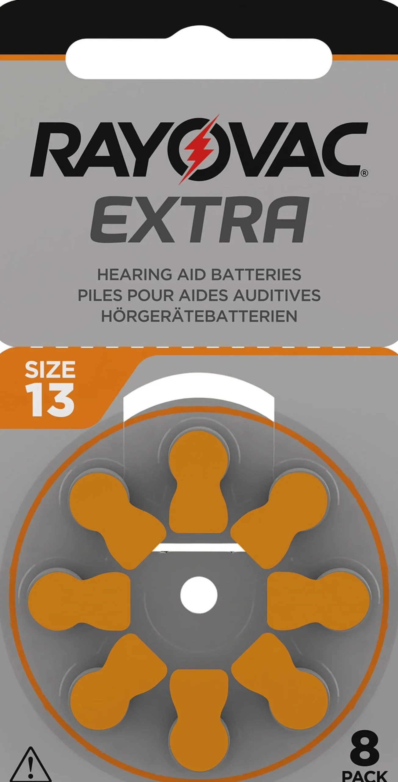 Rayovac Extra Size 13 Orange 8 st