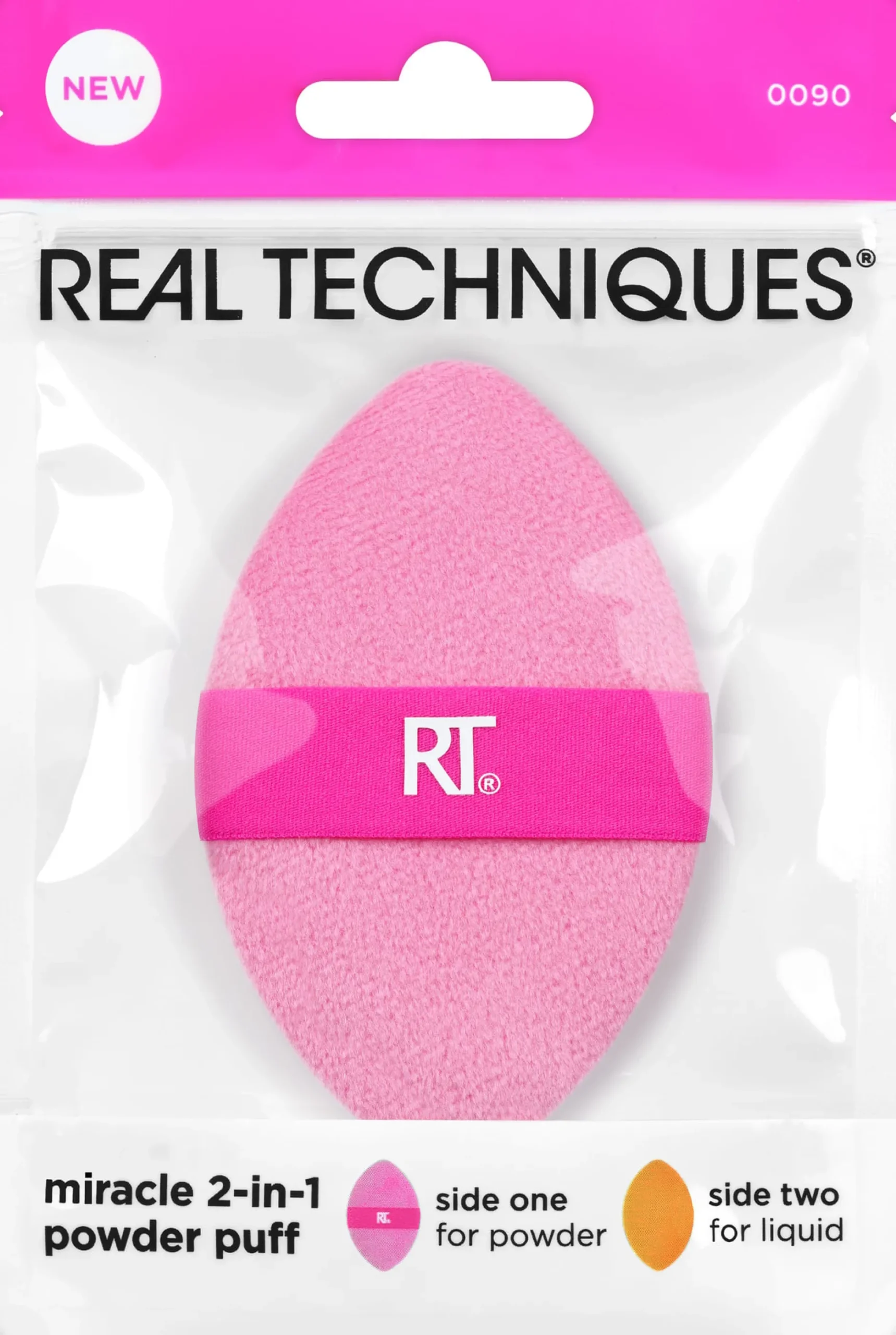 REAL TECHNIQUES 2 in 1 Miracle Powder Puff 1st