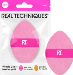 REAL TECHNIQUES 2 in 1 Miracle Powder Puff 1st