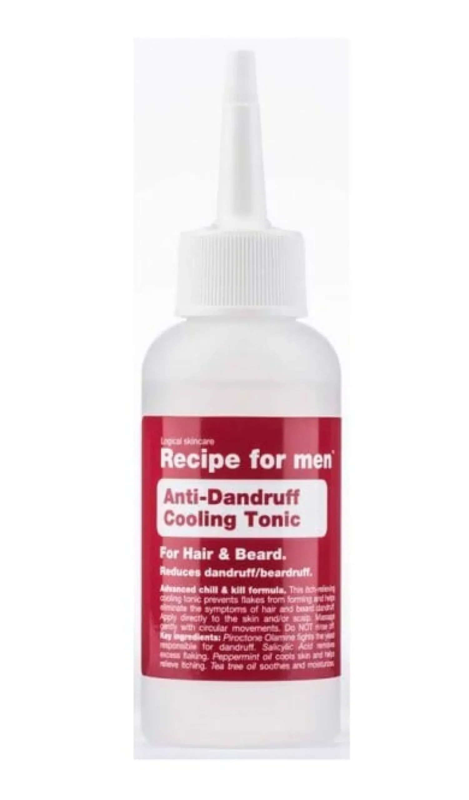 Recipe for men Anti-Dandruff Tonic - hair & beard 100 ml