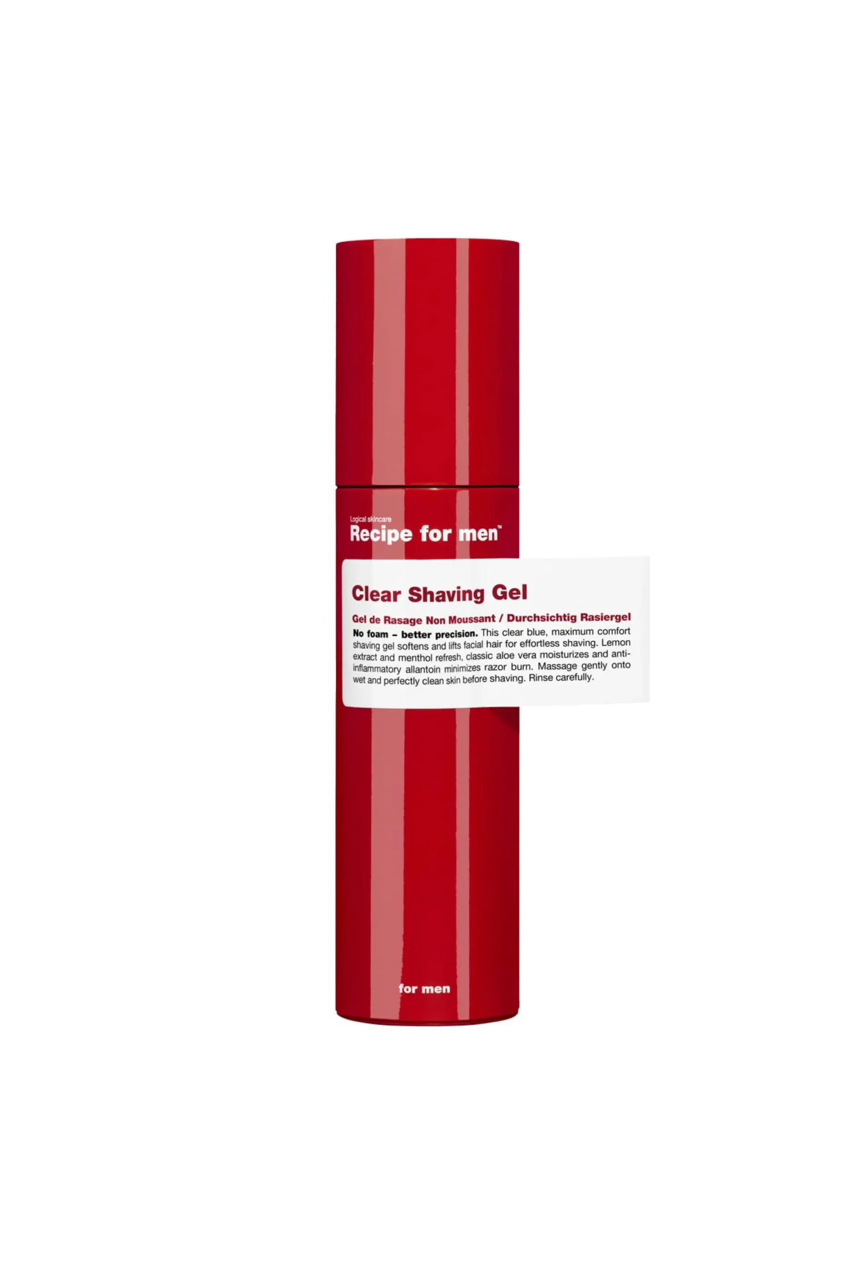 Recipe for men Clear Shaving Gel 100 ml