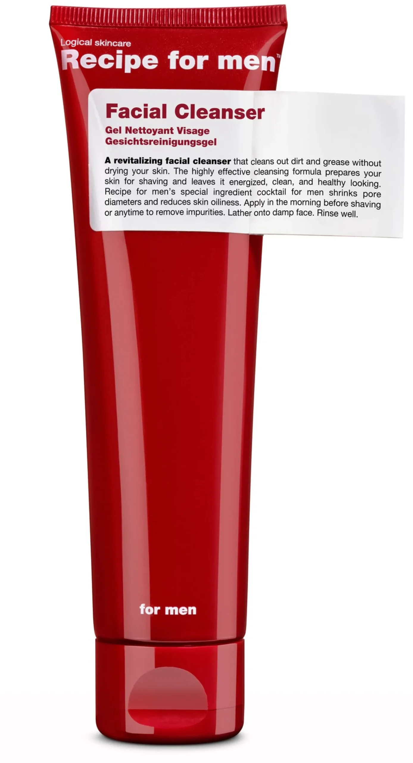 Recipe for men Facial Cleanser 100 ml