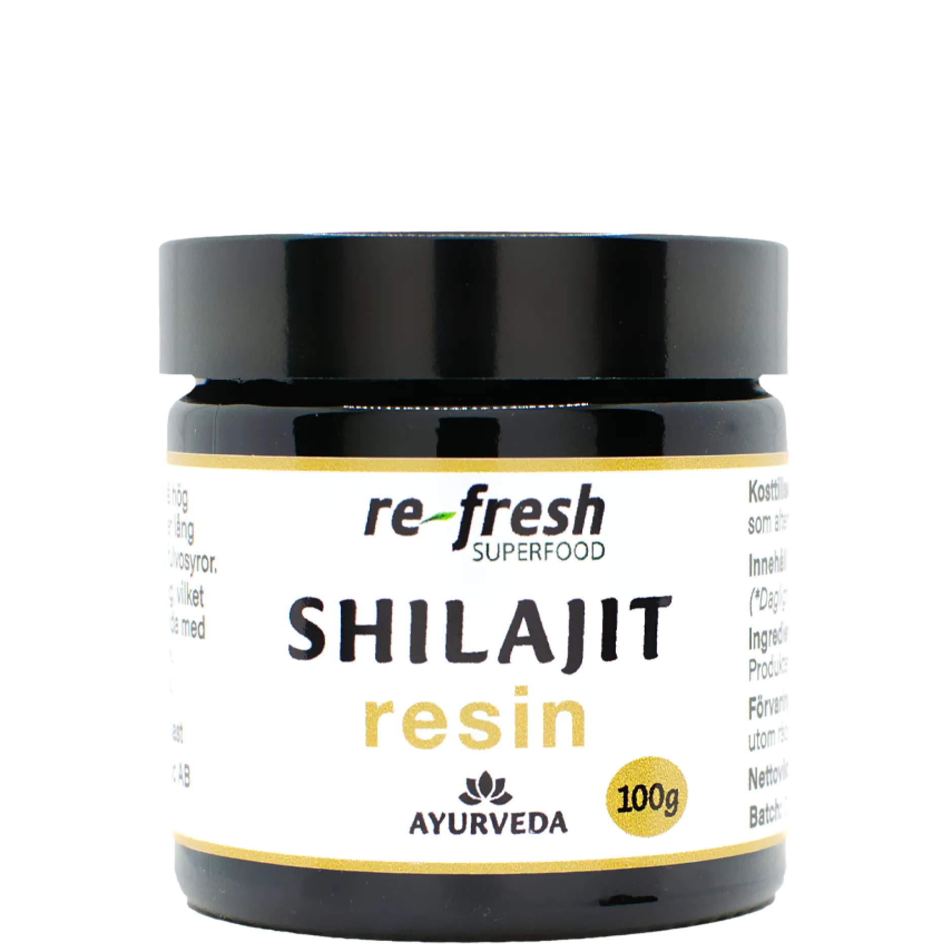 Re-fresh Superfood Shilajit Resin 100 g