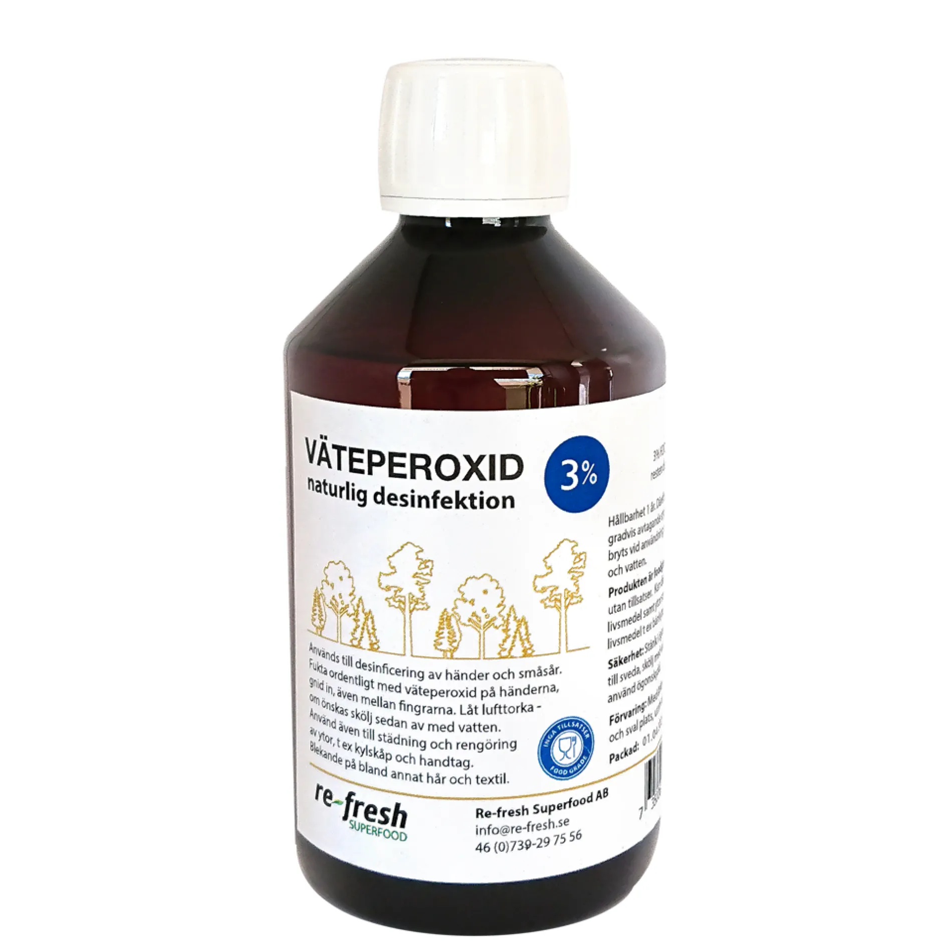 Re-fresh Superfood Väteperoxid 3% 300 ml