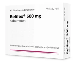 Relifex 500mg 30 filmdragerade tabletter