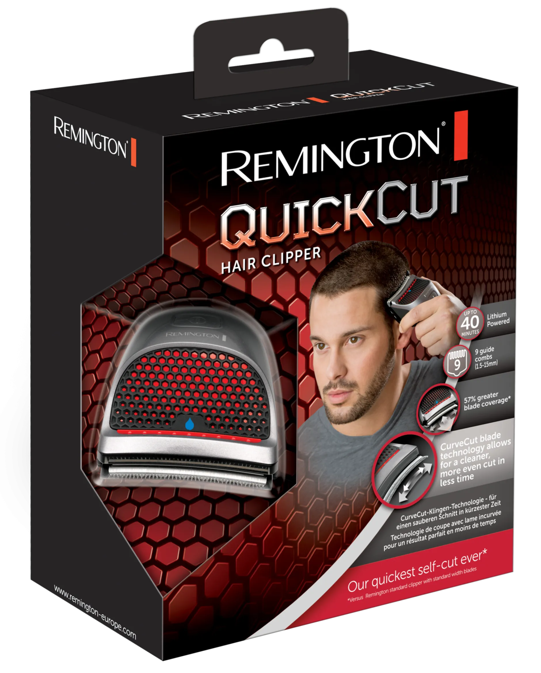 REMINGTON QuickCut Hårklippare 1 st