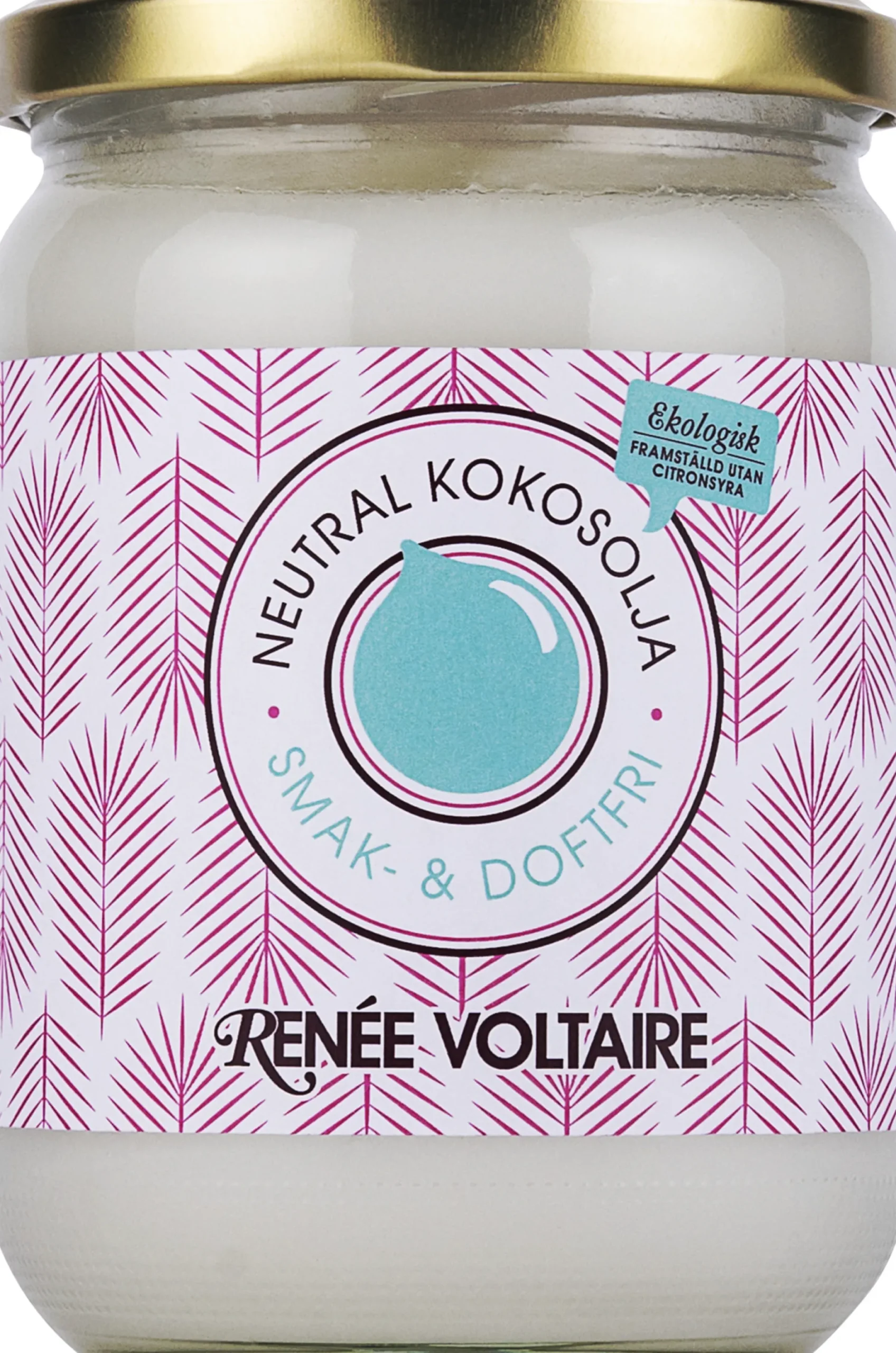 Renee Voltaire Neutral Kokosolja - Smak- & Doftfri 500 ml EKO