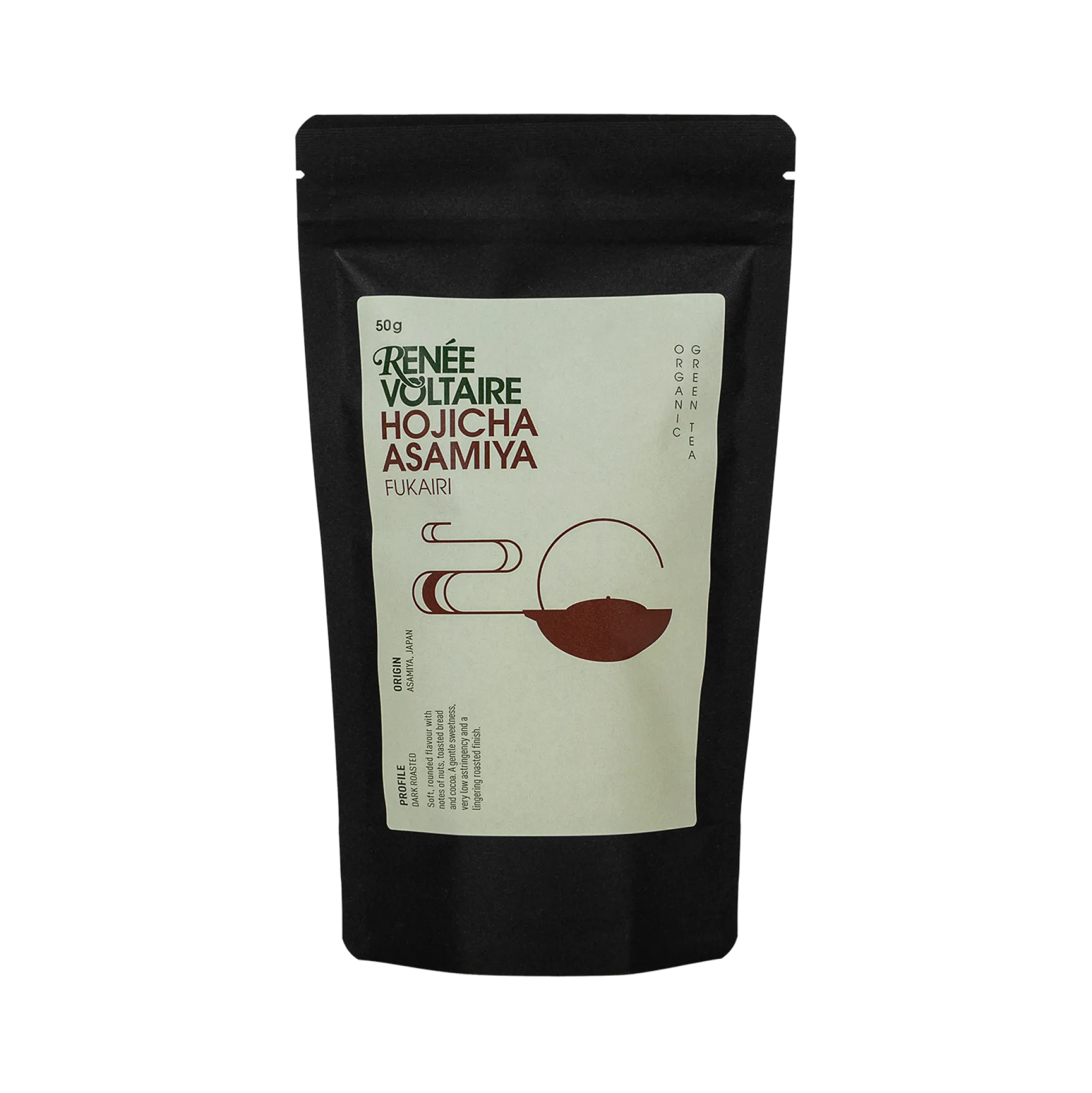 Renée Voltaire Japansk Hojicha Mörkrostad 50g EKO