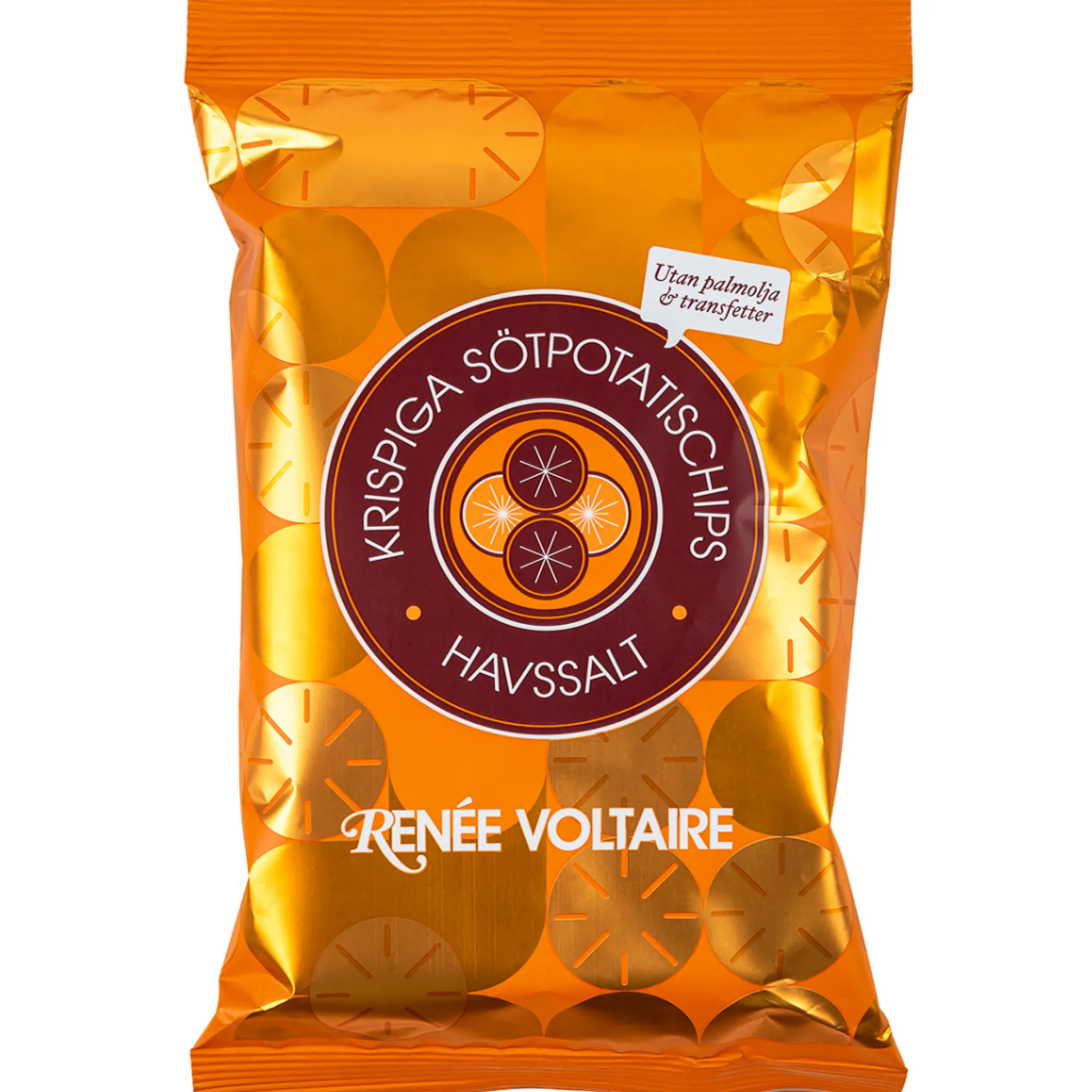 Renée Voltaire Krispiga Sötpotatischips Havssalt 80 g