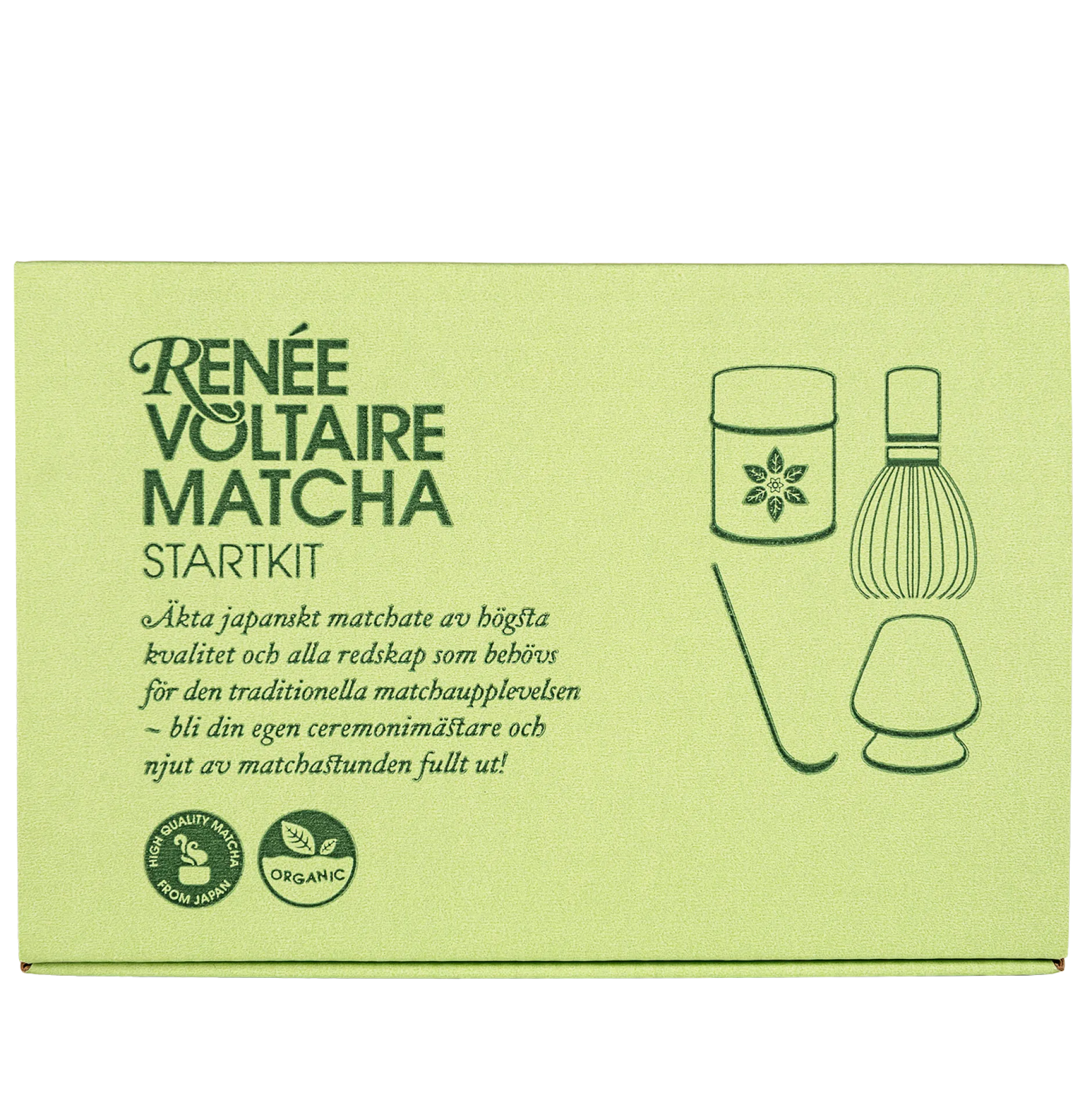 Renée Voltaire Matcha Start-kit 4 delar