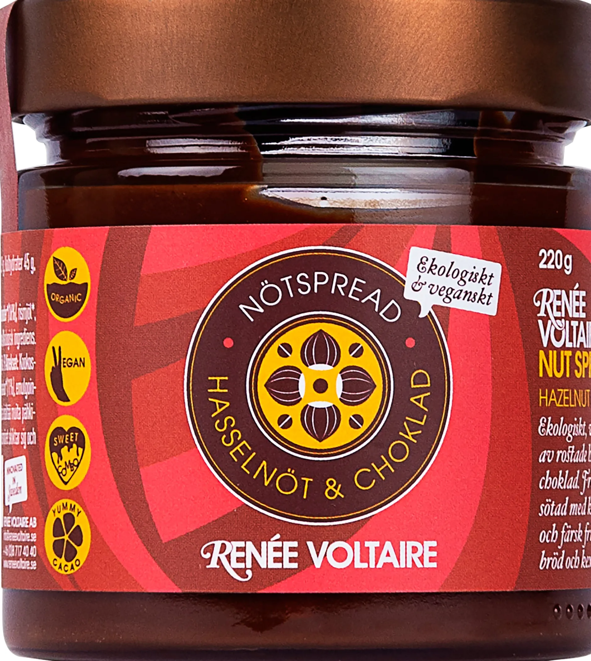 Renée Voltaire Nötspread Hasselnöt & Choklad 220 g